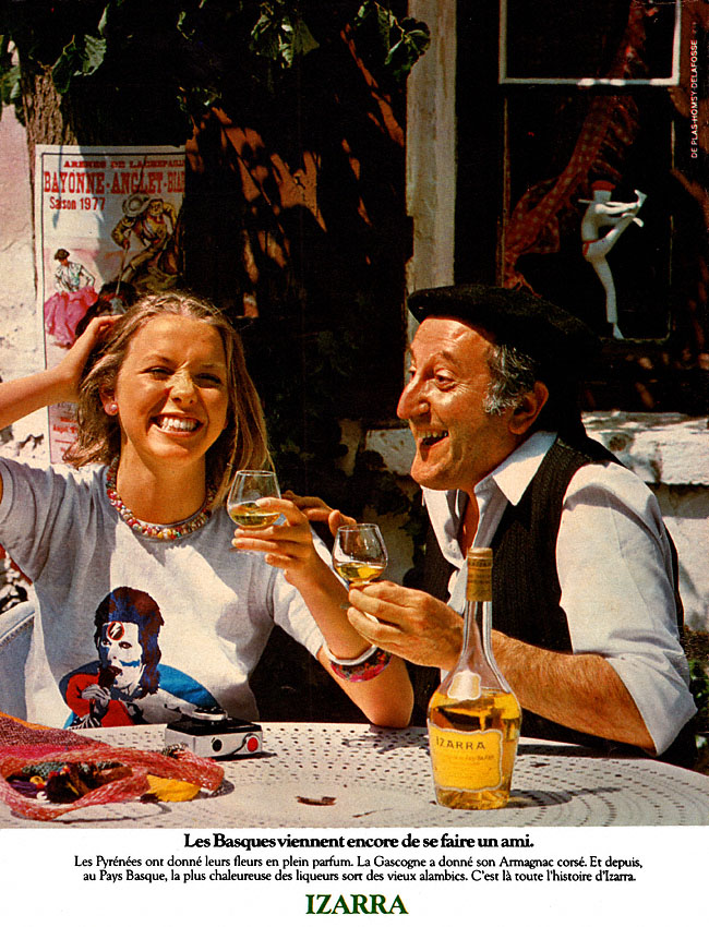 Advert Izarra 1978