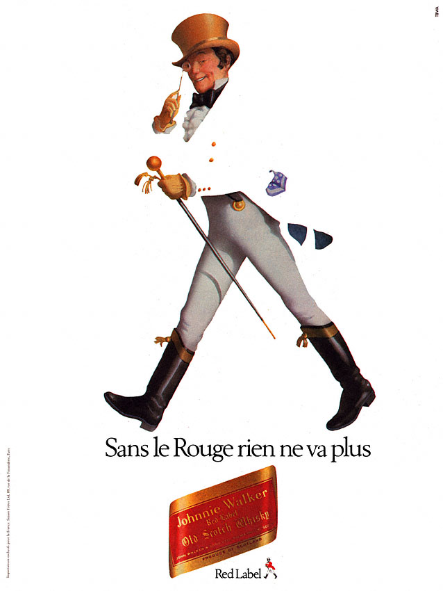 Advert Johnnie Walker 1982