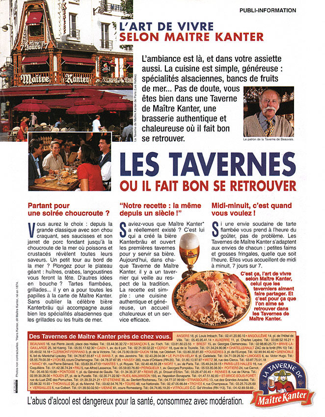 Advert Kanterbru 1997
