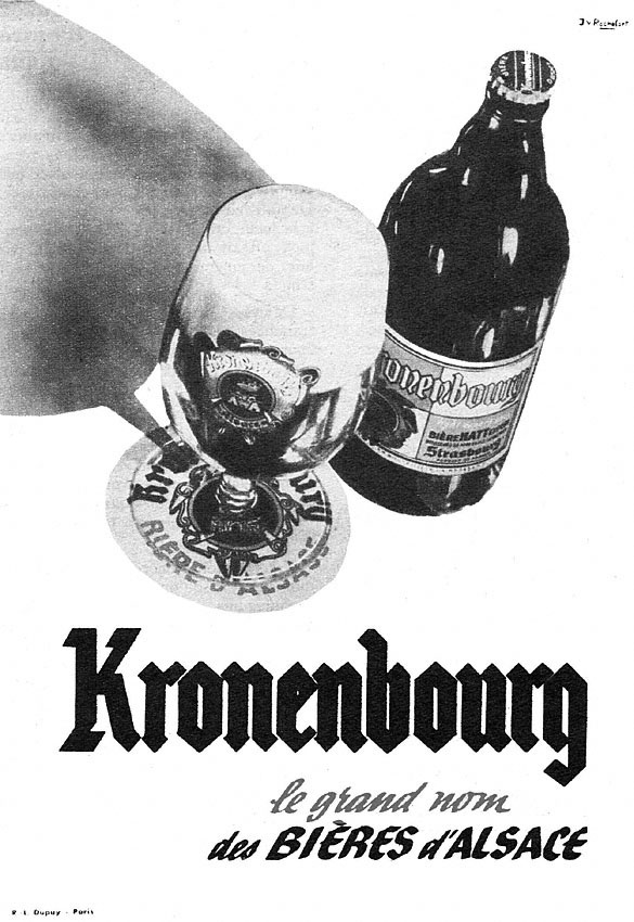 Advert Kronenbourg 1951