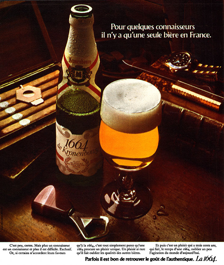 Advert Kronenbourg 1973