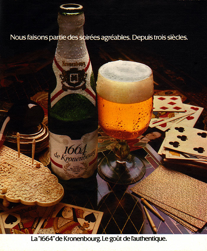 Advert Kronenbourg 1975
