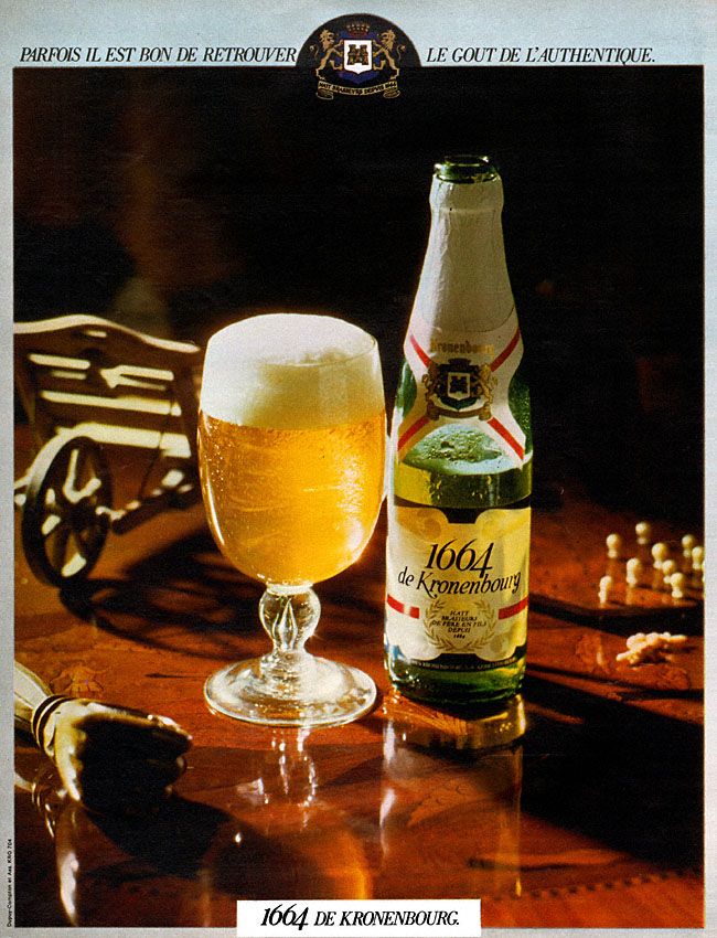 Advert Kronenbourg 1977