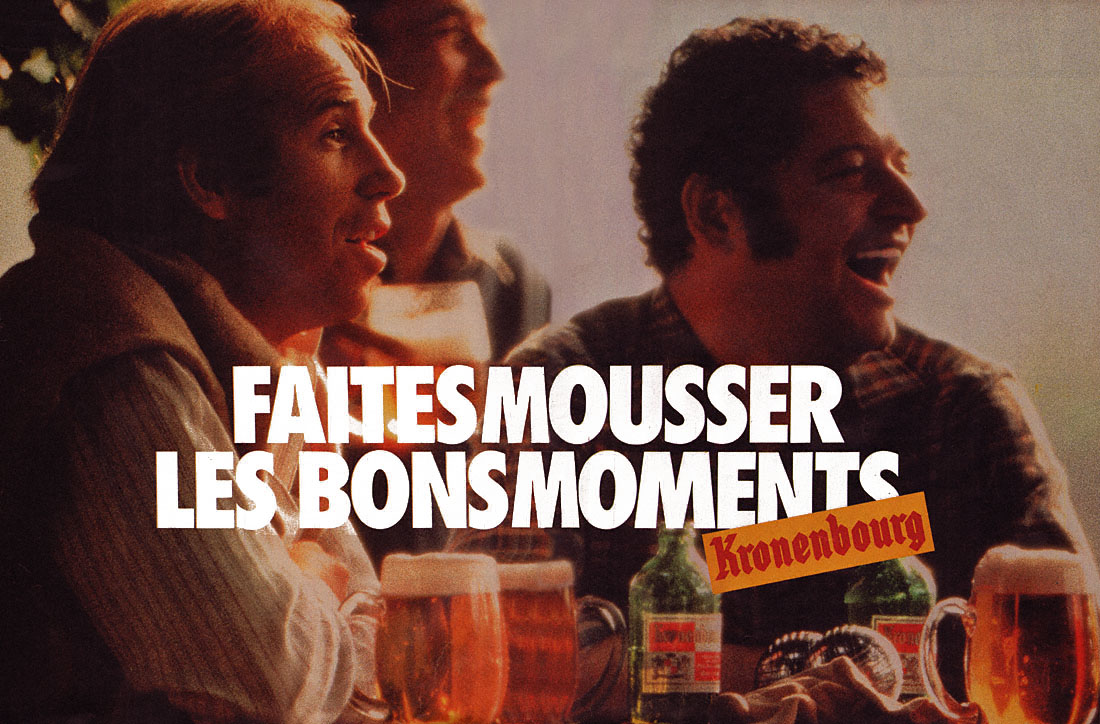 Advert Kronenbourg 1981