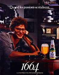 Advert Kronenbourg 1985
