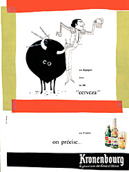 Advert Kronenbourg 1959