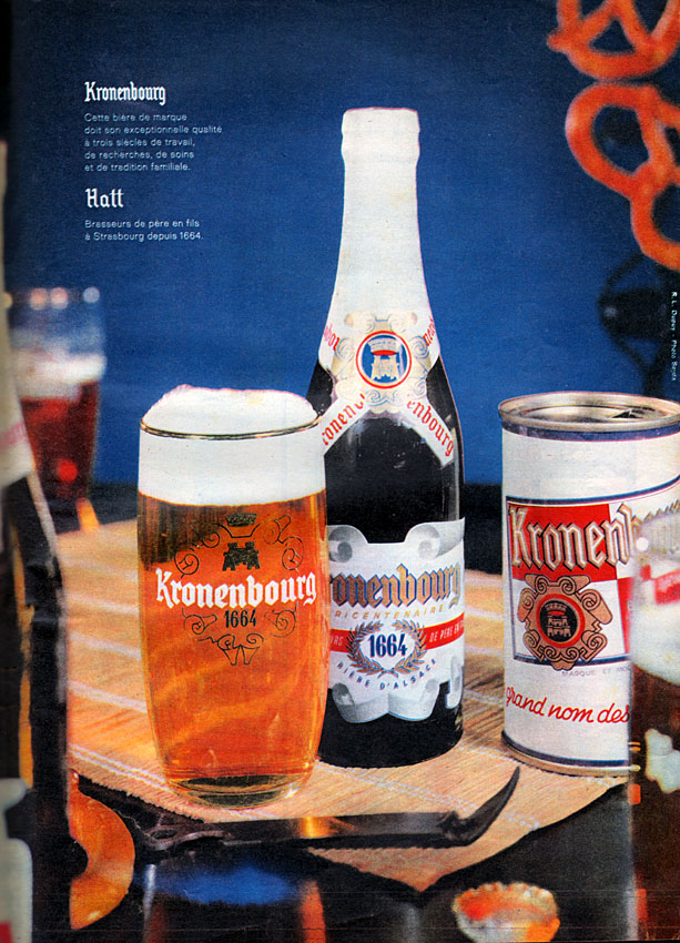 Advert Kronenbourg 1960