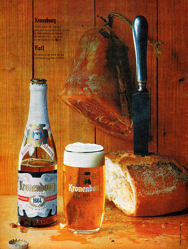 Advert Kronenbourg 1961