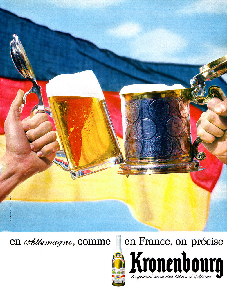 Advert Kronenbourg 1965