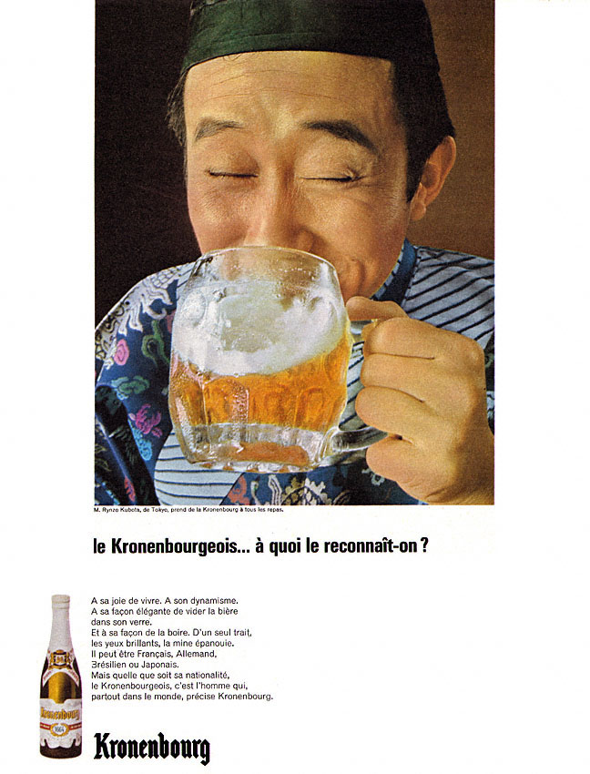 Advert Kronenbourg 1966