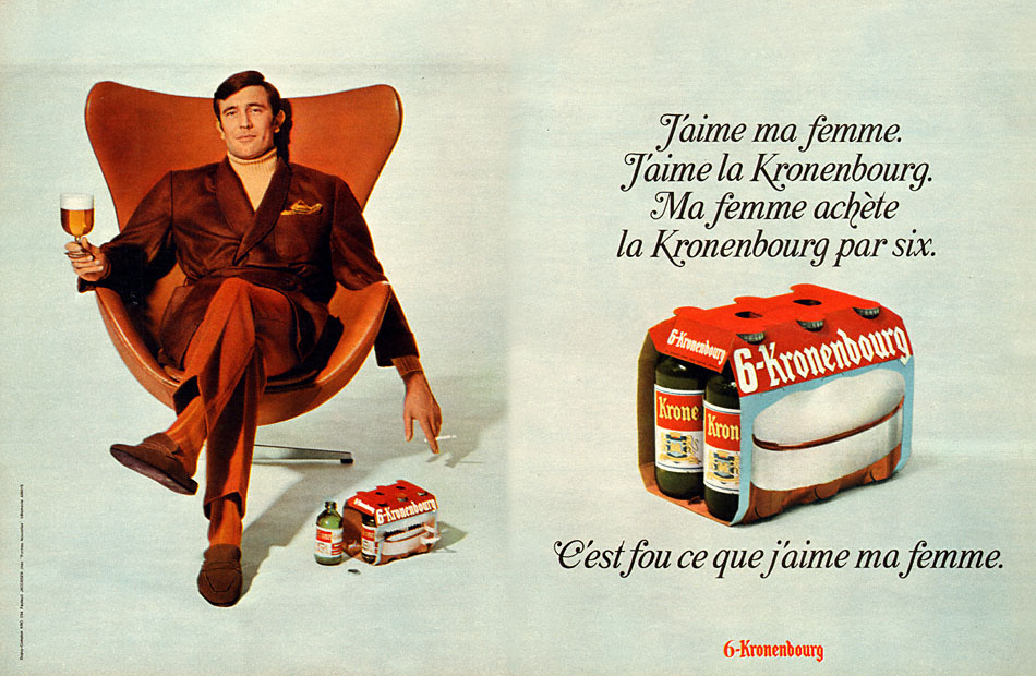 Advert Kronenbourg 1968