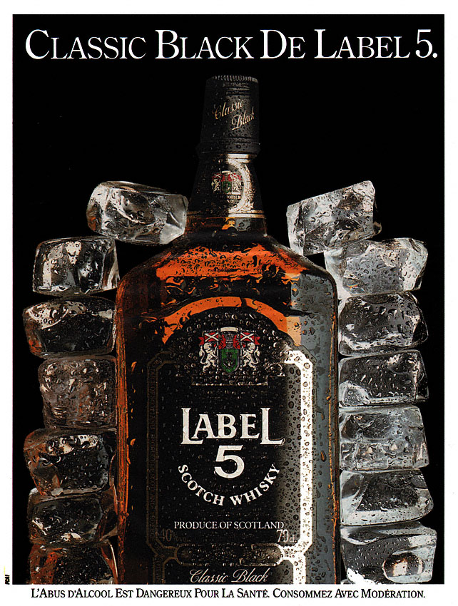 Advert Label 5 1991