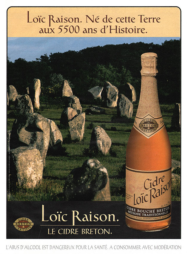 Advert Loic Raison 1996