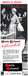 Advert Marie Brizard 1959