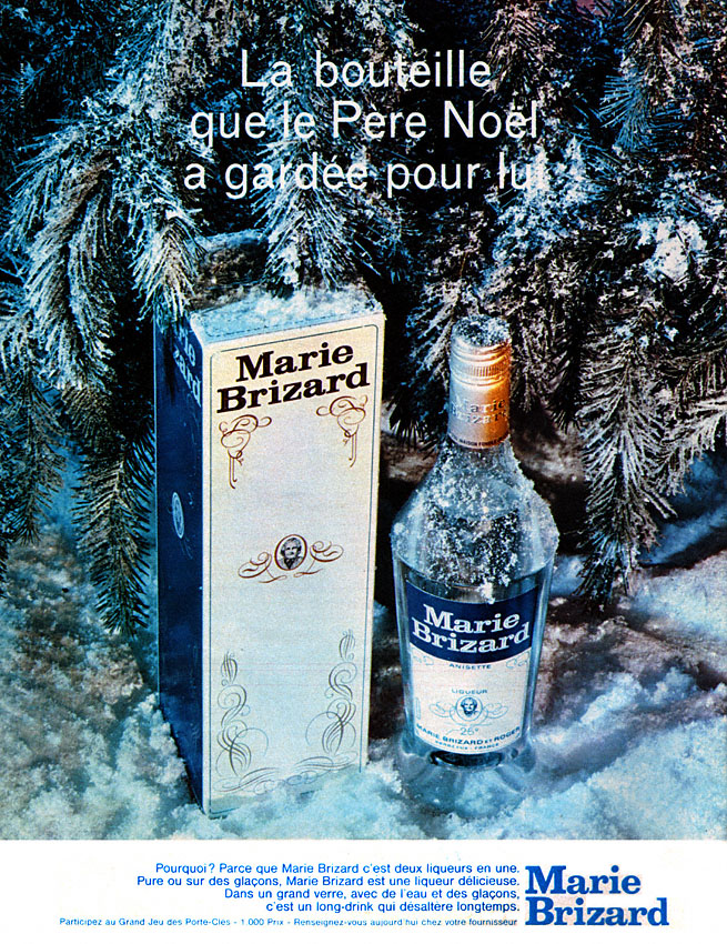 Advert Marie Brizard 1966