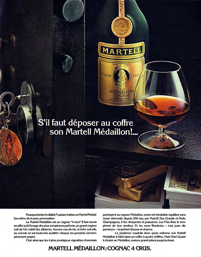 Advert Martell 1977