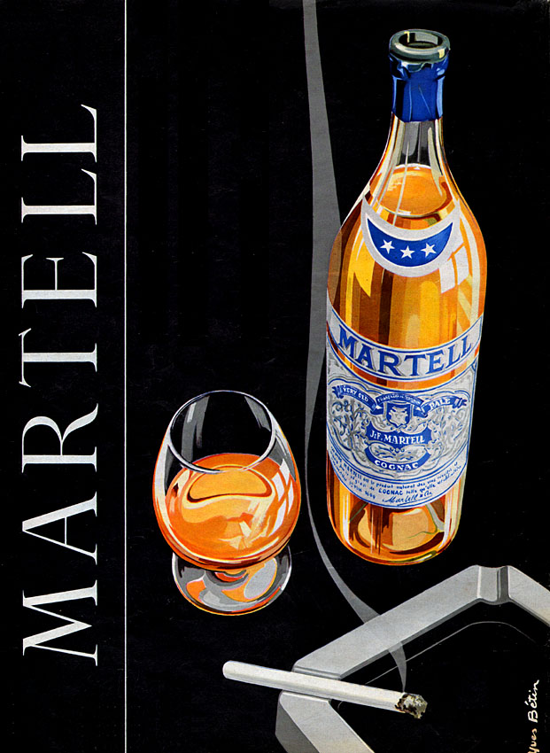 Advert Martell 1954