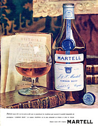 Advert Martell 1962