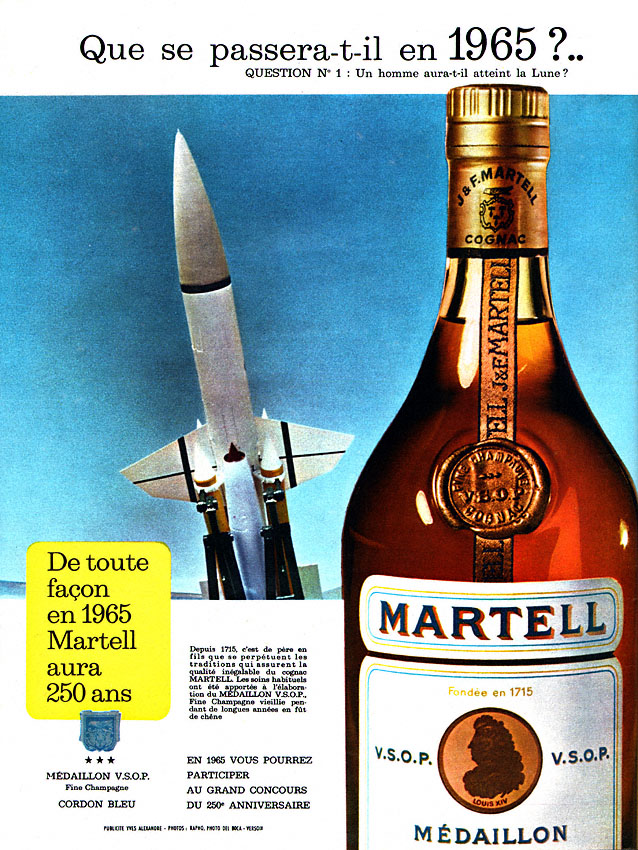 Advert Martell 1964