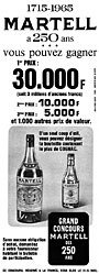 Advert Martell 1965