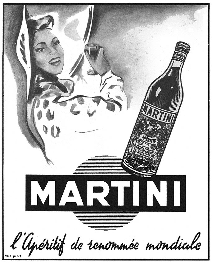 Advert Martini 1952
