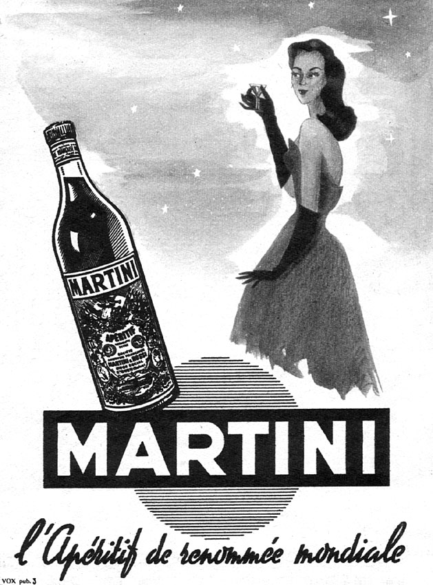 Advert Martini 1952