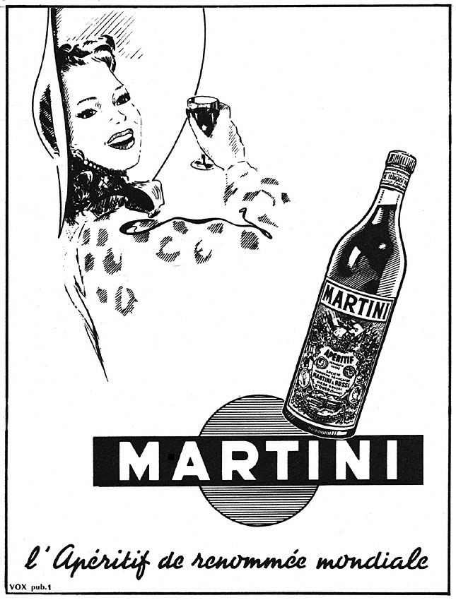 Advert Martini 1952