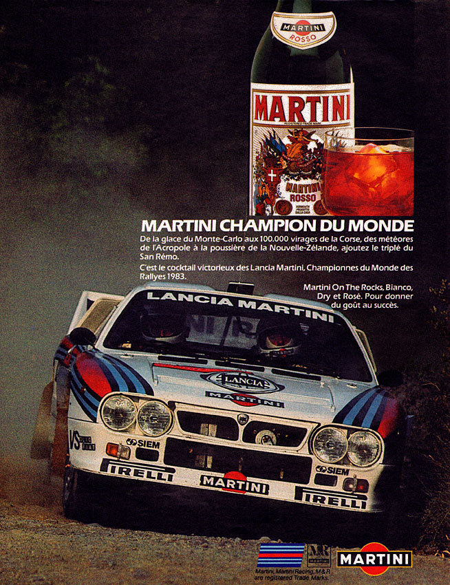 Advert Martini 1983