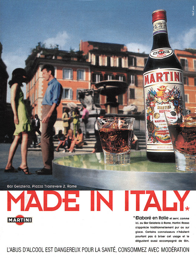 Advert Martini 1997