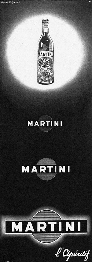 Advert Martini 1954