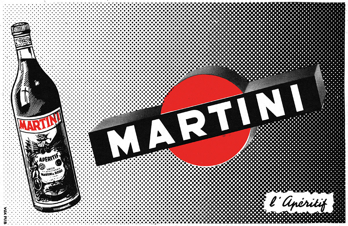 Advert Martini 1955
