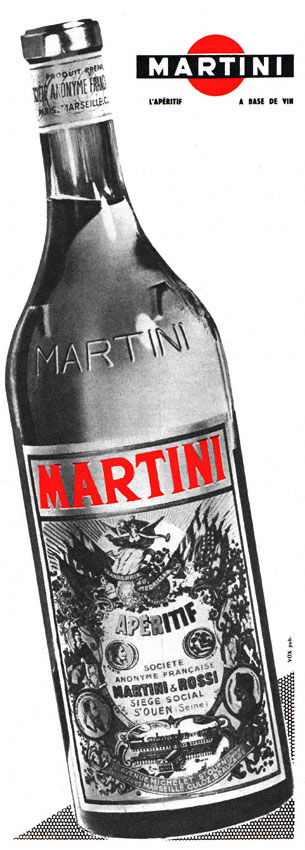 Advert Martini 1956