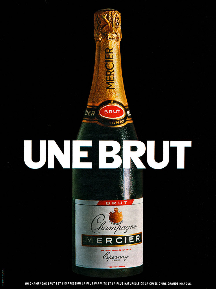 Advert Mercier 1969