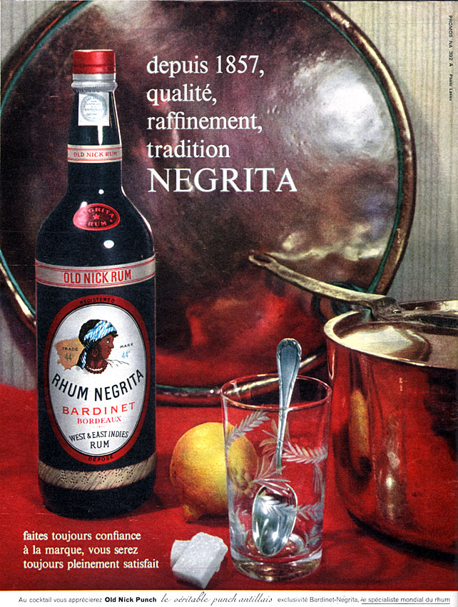 Advert Negrita 1960