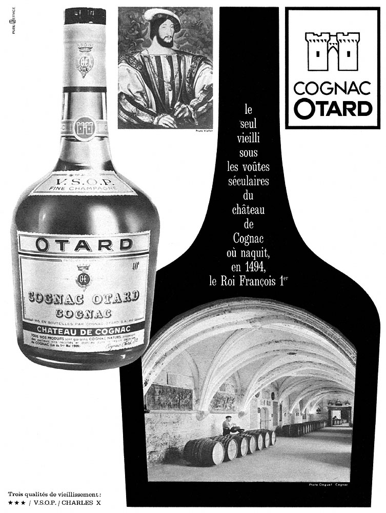 Advert Otard 1965