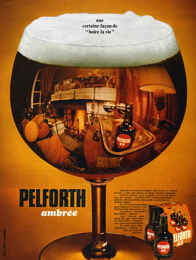 Advert Pelforth 1970