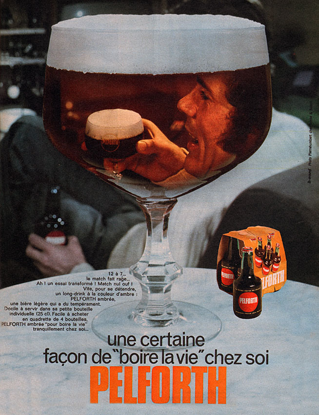 Advert Pelforth 1971