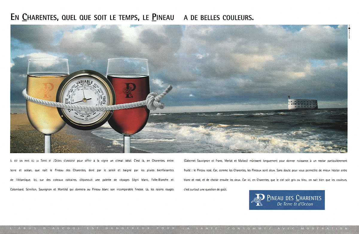 Advert Pineau 1999