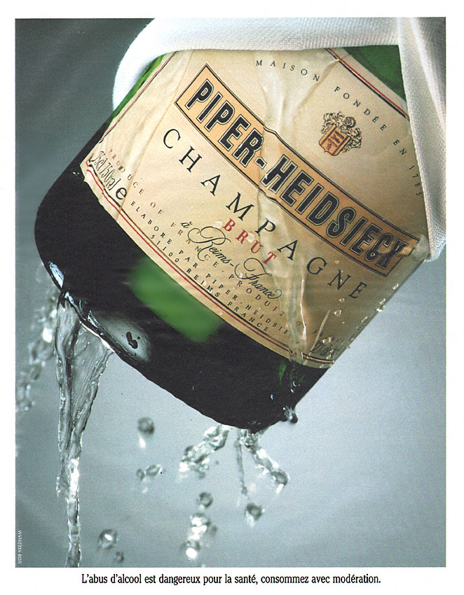 Advert Piper Heidsieck 1991