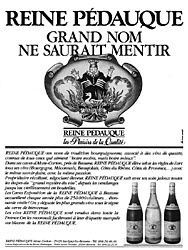 Advert Reine Pdauque 1984