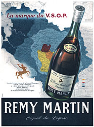 Advert Remy Martin 1954