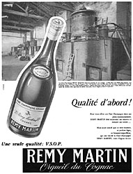 Advert Remy Martin 1957