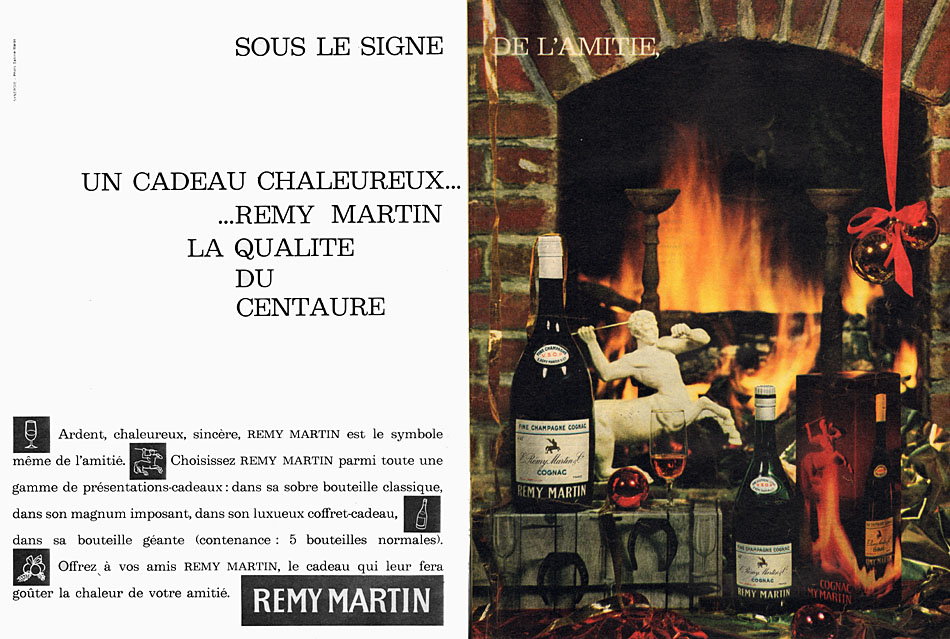 Advert Remy Martin 1961