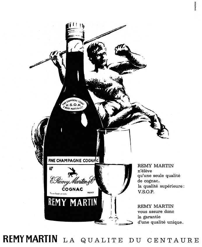 Advert Remy Martin 1962