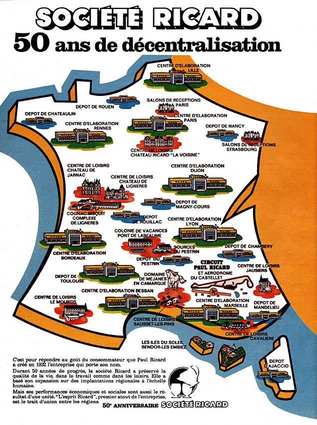 Advert Ricard 1982