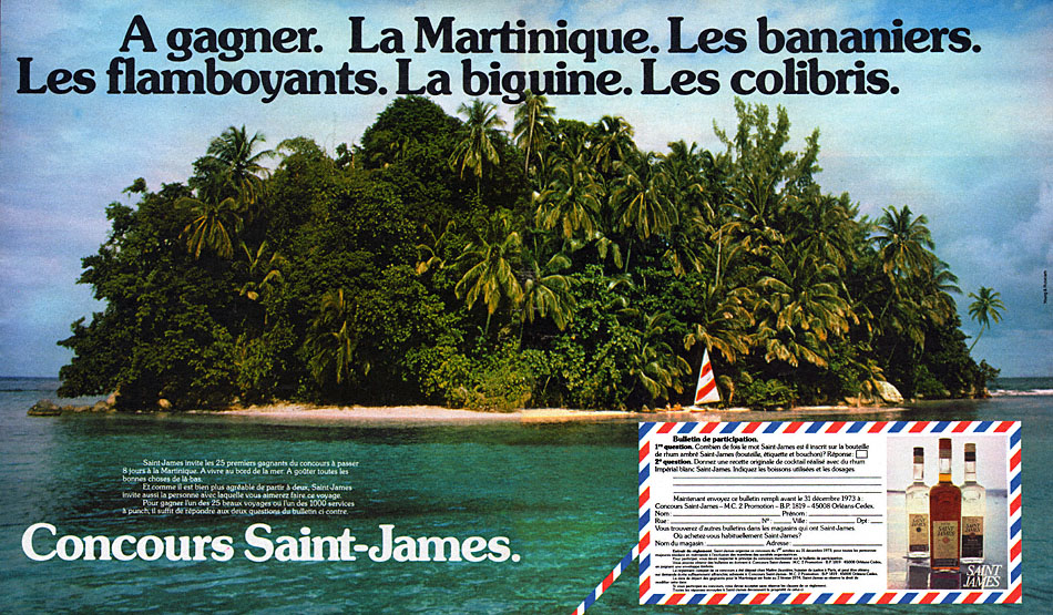 Advert Saint James 1973