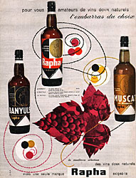 Advert Saint Raphal 1960