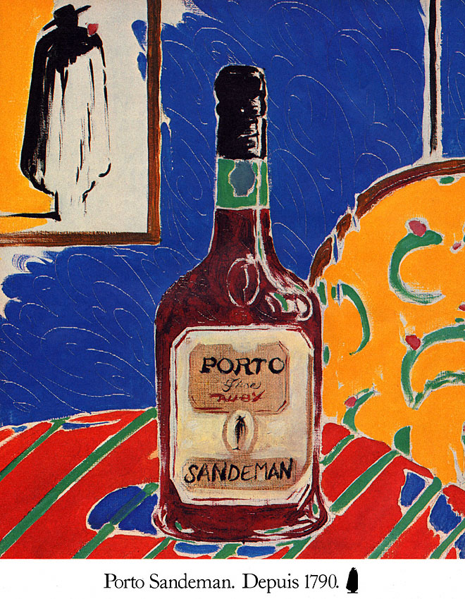 Advert Sandeman 1981