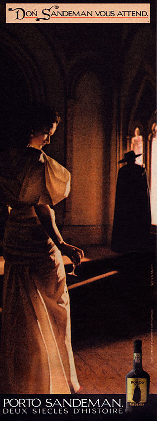 Advert Sandeman 1985