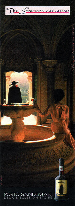 Advert Sandeman 1986